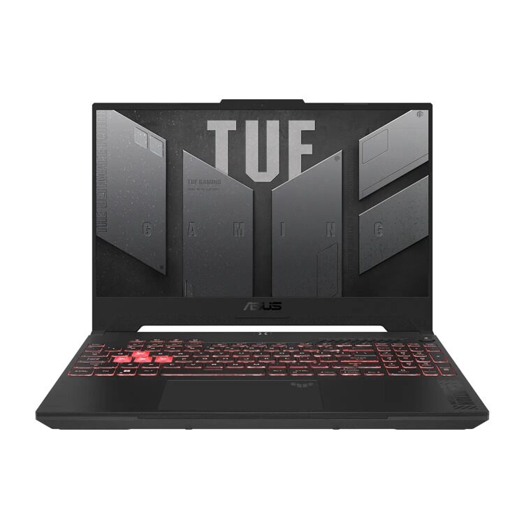 Ноутбук Asus TUF Gaming A15 FA507NU-LP166 (90NR0EB5-M00FW0) [15.6" Full HD, Ryzen 5-7535HS, 16 ГБ ОЗУ, 512 ГБ SSD, RTX 4050, DOS]