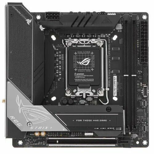 Материнская плата ASUS ROG STRIX Z690-I GAMING WIFI [LGA 1700, Intel Z690, 2xDDR 5, 2xM.2, 1xPCI-E x16, Mini-ITX]