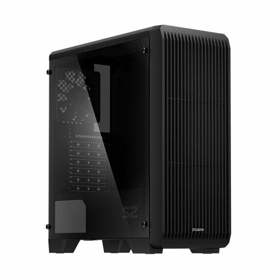 Корпус Zalman S2 TG [Midi Tower, черный]