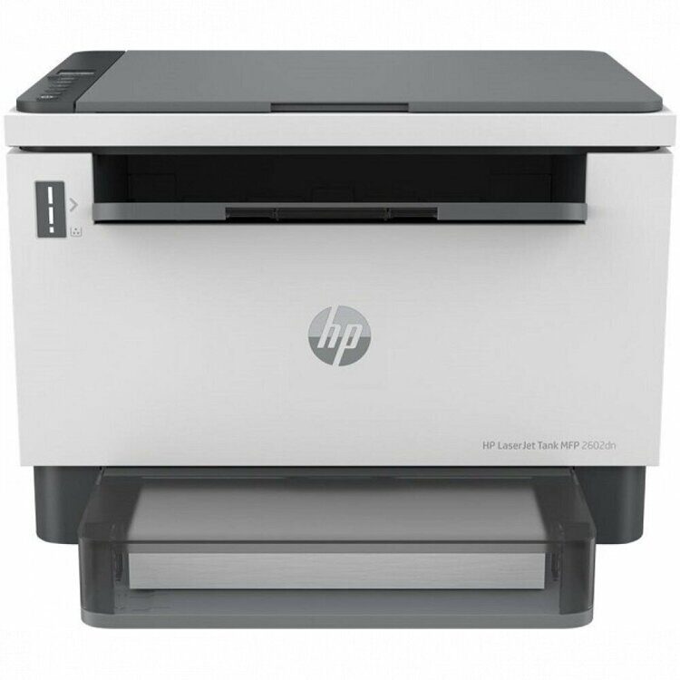 МФУ HP LaserJet Tank MFP 2602dn [2R3F0A] [A4, лазерное, черно-белое, 600 x 600 DPI, Ethernet (RJ-45), USB]