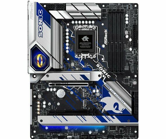 Материнская плата ASRock Z790 PG SONIC [LGA 1700, Intel Z790, 4xDDR 5, 5xM.2, 2xPCI-E x16, Standard-ATX]