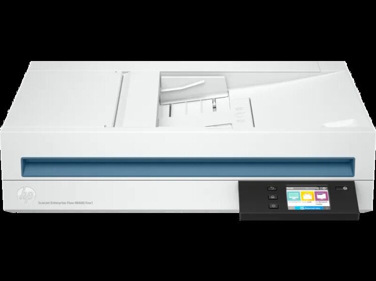 Сканер HP ScanJet Enterprise Flow N6600 fnw1 (20G08A), планшетный, АПД, 1200 т/д