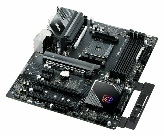 Материнская плата ASRock X570S PG RIPTIDE [AM4, AMD X570, 4xDDR 4, 2xM.2, 3xPCI-E x16, Standard-ATX]