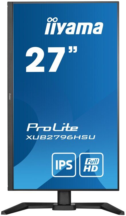 Монитор Iiyama ProLite XUB2796HSU-B5 [27" IPS, 1920x1080, 75 Гц, 1 мс, HDMI, DisplayPort]