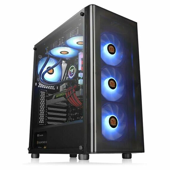 Корпус Thermaltake V200 TG RGB (CA-1K8-00M1WN-01), Midi Tower Корпус Thermaltake V200 TG RGB (CA-1K8-00M1WN-01), Midi Tower