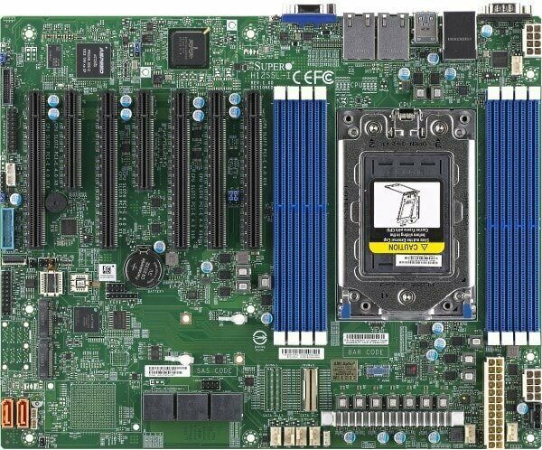 Материнская плата Supermicro MBD-H12SSL-I-O [SP3, SoC, 8xDDR 4, 2xM.2, 5xPCI-E x16, Standard-ATX]